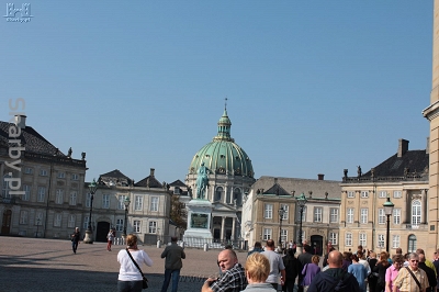 Amalienborg, Pałac Chrystiana VII w Kopenhadze