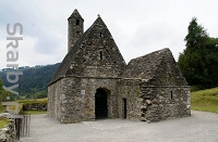 Kościół Św. Kevina w Glendalough w Irlandii