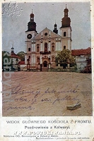 Kalwaria Zebrzydowska na starej pocztówce