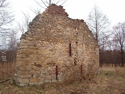 Ruiny młyna Reczkowe w Krzykawce