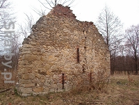 Ruiny młyna Reczkowe w Krzykawce