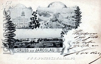 Jarosław na starej pocztówce