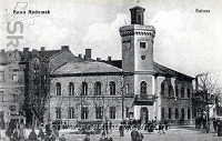 Nowy Radomsk  na starej pocztówce